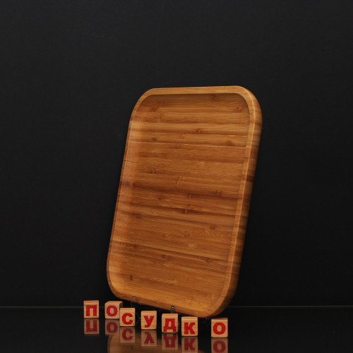  Блюдо квадратне без поля Bamboo 28 см Wilmax WL-771024 / A