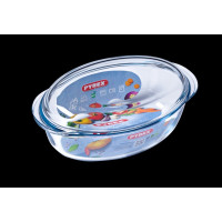  Каструля з кришкою у формі лотка для запікання овальна Essentials 3 л 32x20x9 см Pyrex, ARC international 459A000