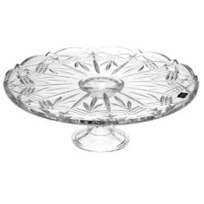  Блюдо кругле на ніжці Taurus 31 см Crystal Bohemia 69003/99007/310
