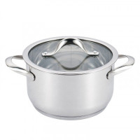  Каструля середньої висоти з кришкою L877 5,3 л 24 см Lessner 55877-24