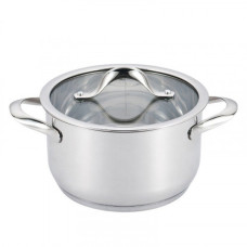  Каструля середньої висоти з кришкою L877 5,3 л 24 см Lessner 55877-24