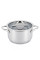  Каструля середньої висоти з кришкою L877 5,3 л 24 см Lessner 55877-24