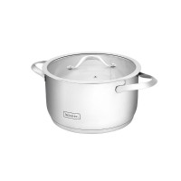  Каструля середньої висоти з кришкою L877 4,1 л 22 см Lessner 55877-22