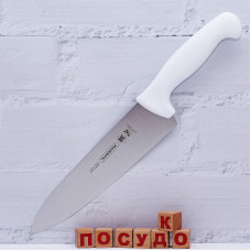  Ніж кухарський, шеф біла ручка Master prof 20 см Tramontina 24609/188