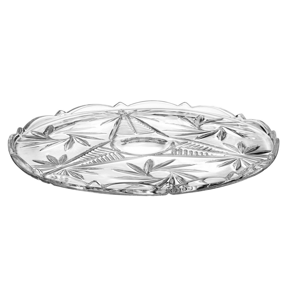  Блюдо кругле Pinwheel 31 см Crystal Bohemia 69002/99030/310