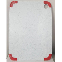  Дошка розробна зі з`ємними силіконовими кутиками біла Kitchen 45x33 см Con Brio 628white