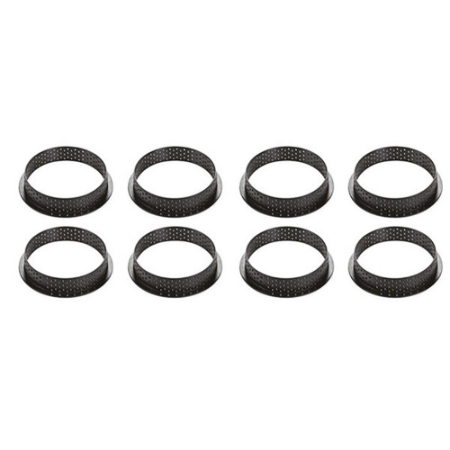  Кільце для випічки кругле перфороване Tarte 75 мл 7x2 см Silikomart Tarte ring round d70 mm