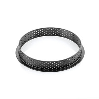  Кільце для випічки кругле перфороване Tarte 220 мл 12x2 см Silikomart Tarte ring round d120 h20 mm