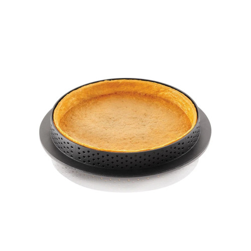  Кільце для випічки кругле перфороване Tarte 220 мл 12x2 см Silikomart Tarte ring round d120 h20 mm