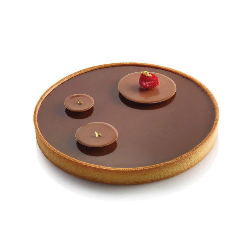  Кільце для випічки кругле перфороване Tarte 560 мл 19x2 см Silikomart Tarte ring d190 h20 mm