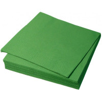 Серветка паперова тришарова салатова Napkin 33x33 см Марго