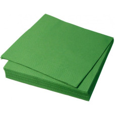  Серветка паперова тришарова салатова Napkin 33x33 см Марго