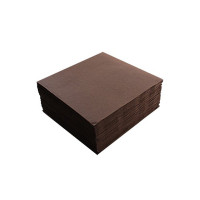  Салфетка бумажная трехслойная шоколад Napkin 33x33 см Марго