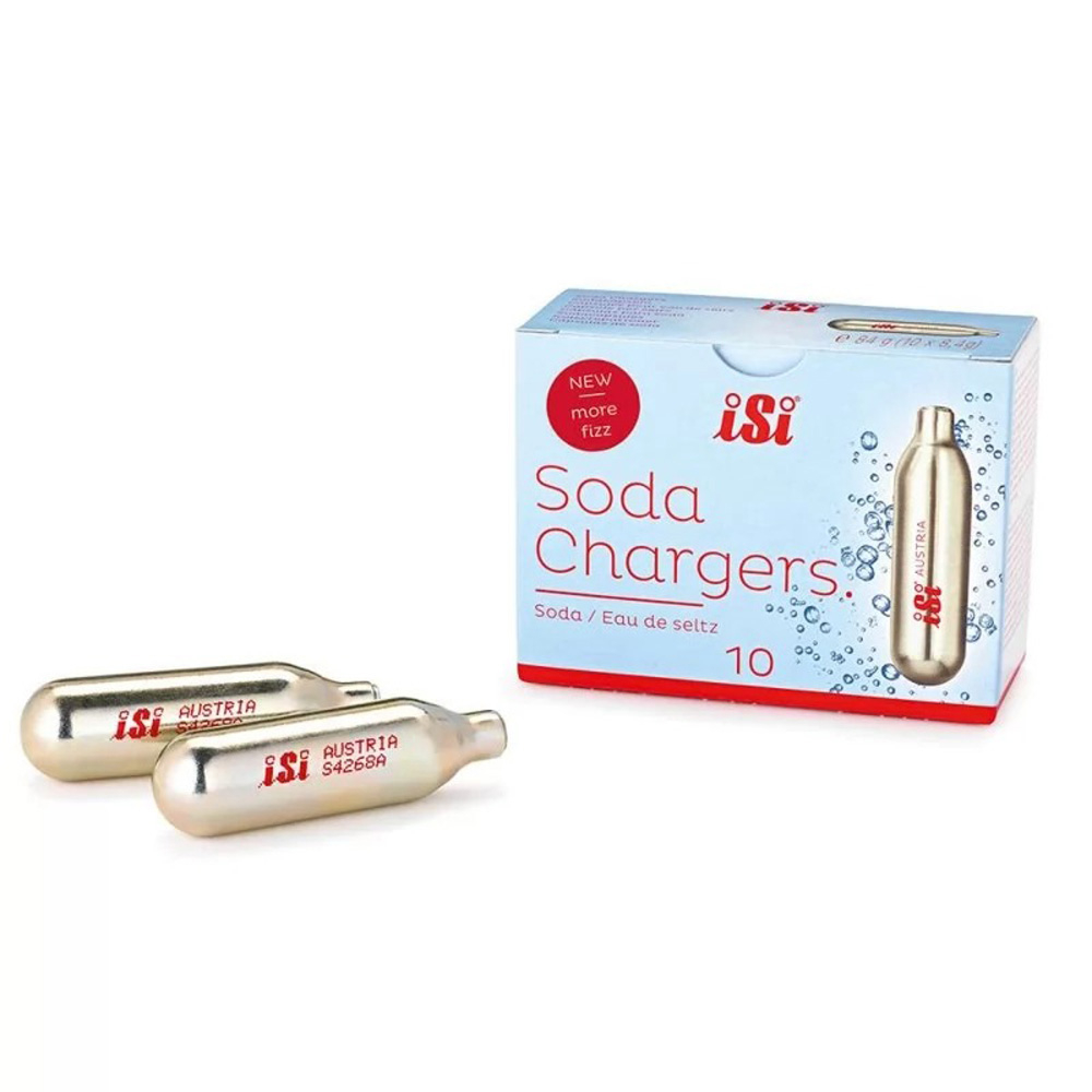 Балончики для сифона з CO2 для содової Cream chargers 68 мм iSi 0004