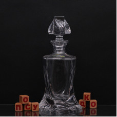  Карафа для міцного алкоголю з корком Quadro 500 мл Crystal Bohemia 4C745/99A44/050