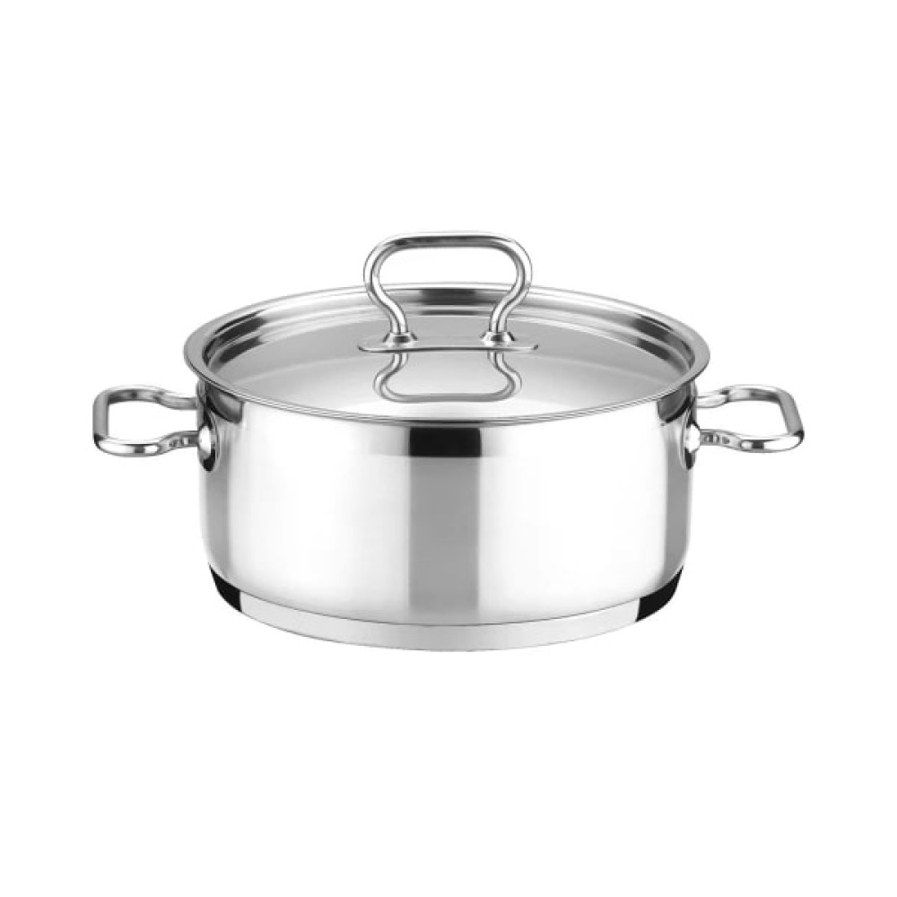  Каструля середньої висоти з пласкою кришкою Home profi 4,0 л 22x11 см Tescoma 774222