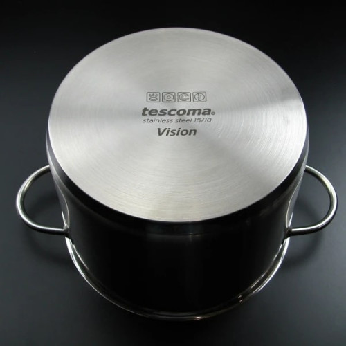  Каструля низька з кришкою Vision 4,0 л 22 см Tescoma 779222