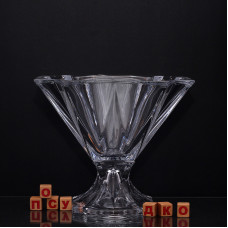  Фруктовниця фігурна на ніжці Metropolitan 30x21 см Crystal Bohemia 6KE64/1/99U18/305