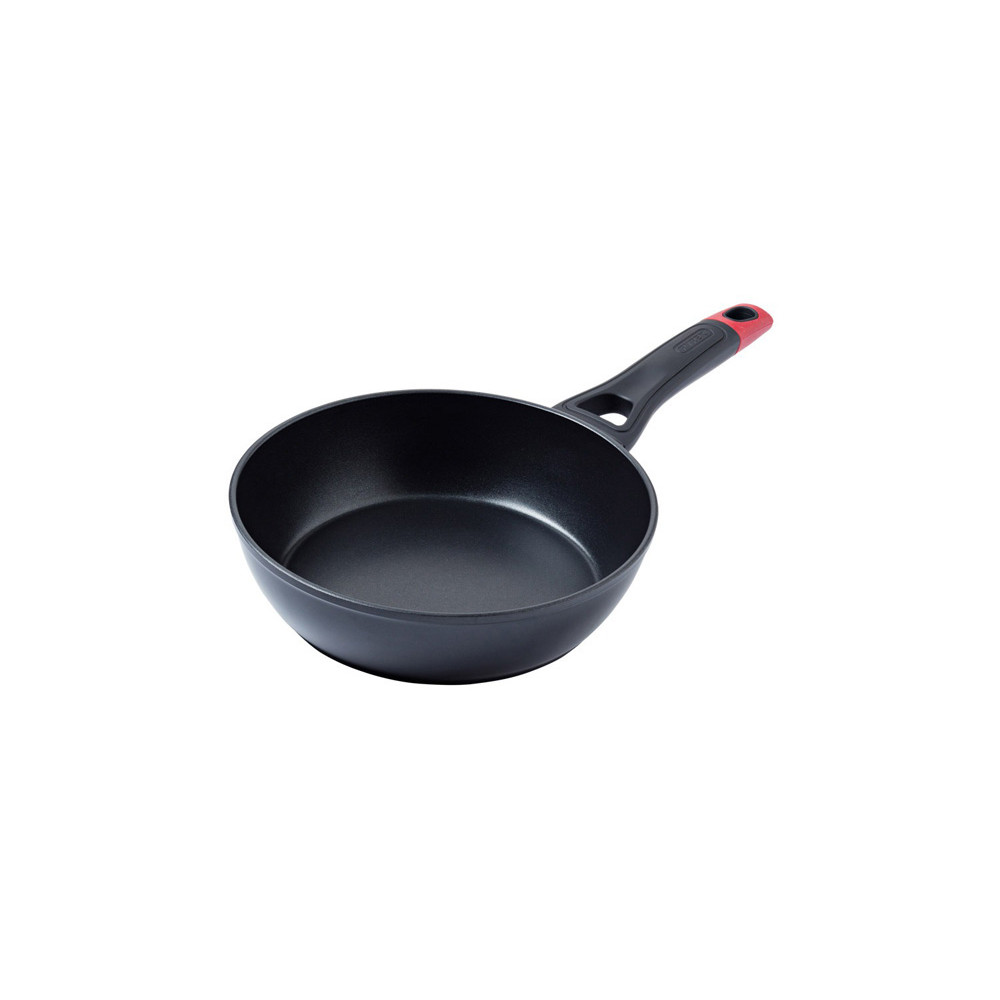  Сковорідка глибока червона смужка Optima plus 26 см Pyrex, ARC international OT26DF6