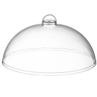 Ковпак прозорий пластиковий півкуля Polycarbonate 35x16 см Bora Plastik BO318