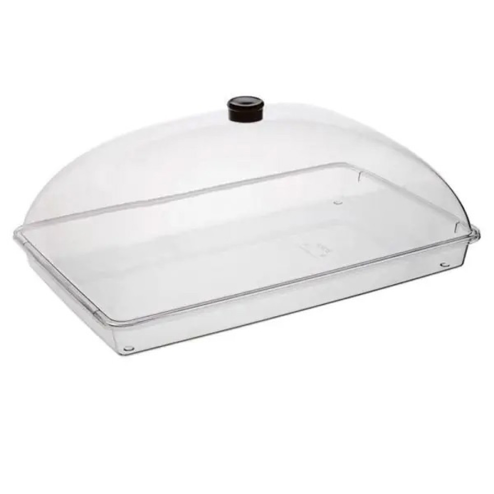  Піднос для викладки з кришкою Таця 42x27x18 см Bora Plastik BO334