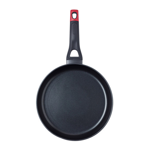  Сковорідка червона смужка Optima plus 28 см Pyrex, ARC international OT28BF6