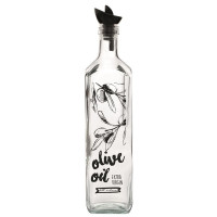  Бутылка для масла с гейзером квадратная Oil & vinegar 1 л Herevin 151082-075