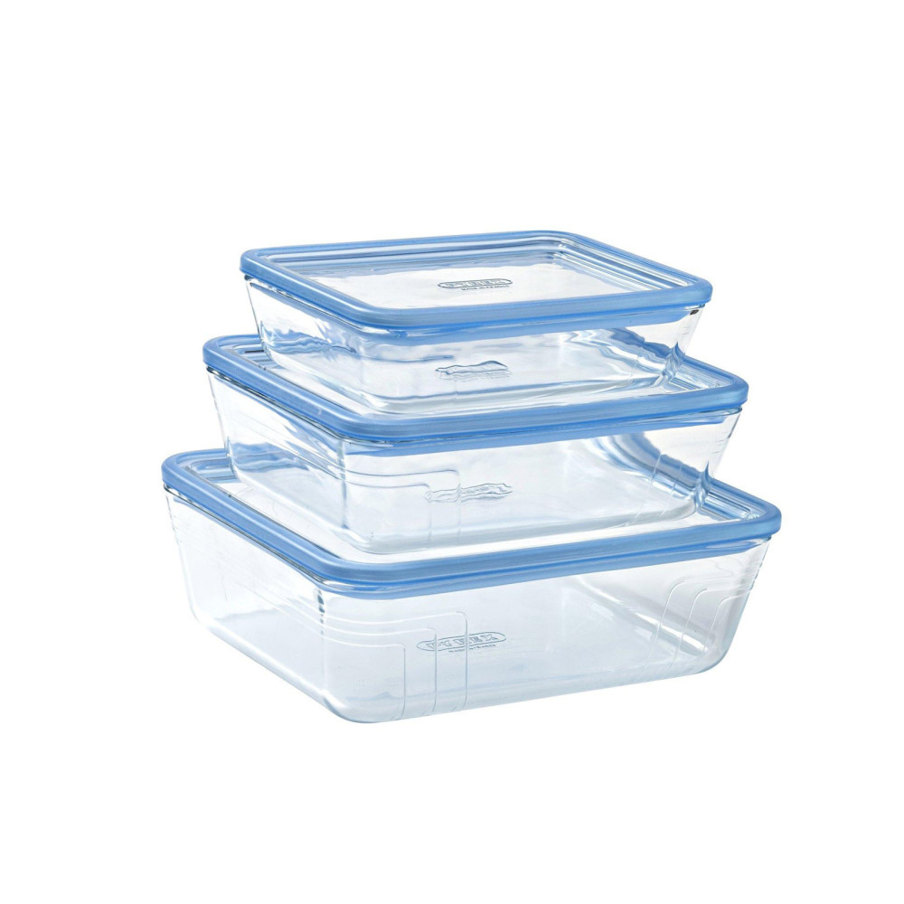  Форма для приготування та зберігання прямокутна з скляною кришкою Pure glass 1,6 л 22x17x6 см Pyrex, ARC international 242A000