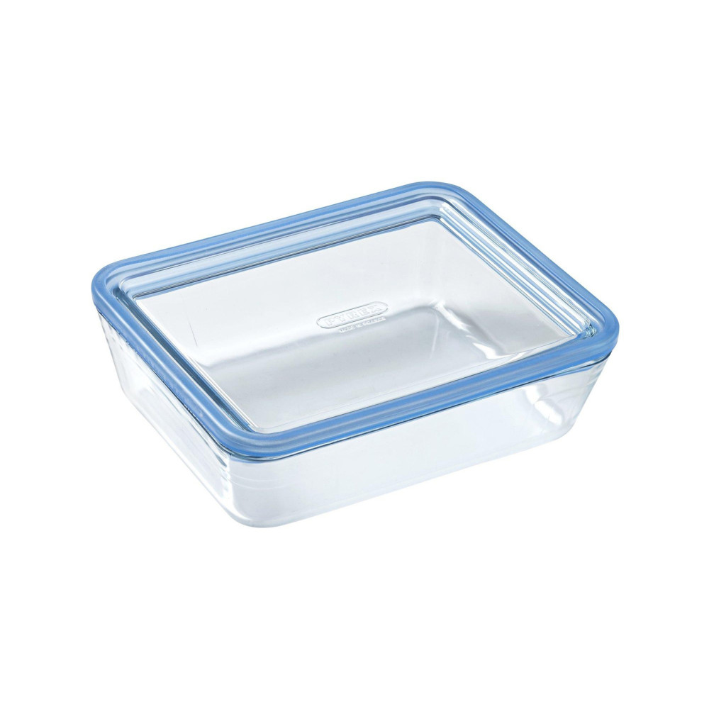  Форма для приготування та зберігання прямокутна з скляною кришкою Pure glass 800 мл 19x14x5 см Pyrex, ARC international 241A000