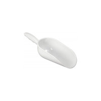  Совок для льоду та сипучих пластиковий Polypropylene 100 мл 19 см Mobil Plastic 136/19-BIM