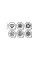  Трафареты для посыпки Decor 10 см Tescoma 308850
