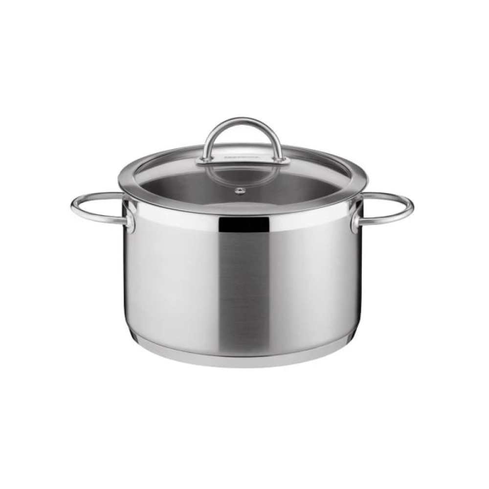  Каструля середньої висоти з кришкою Vision 7 л 24x16 см Tescoma 779024
