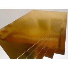  Підставка з фольгованого картону прямокутна золото, срібло Підложка 45x35 см Україна папір