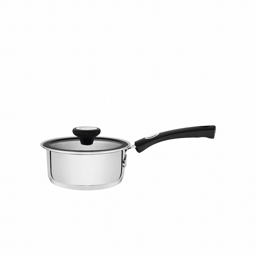  Ківшик з ручкою вкритою силіконом з кришкою з силіконовим обідком Solar silicone 1,4 л Tramontina 62121/163