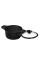  Каструля середньої висоти з кришкою Black pro new 2,7 л 20 см Lessner 55872-20