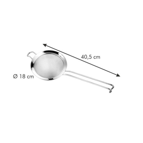  Сито кругле з ручкою та вушком Grand chef 18 см Tescoma 428352