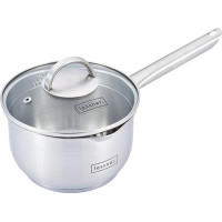  Ківшик з нержавіючою ручкою з кришкою L876 1,8 л 16 см Lessner 55876-16S