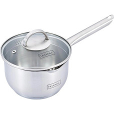  Ківшик з нержавіючою ручкою з кришкою L876 1,8 л 16 см Lessner 55876-16S