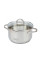  Кастрюля средней высоты с крышкой L876 2,5 л 18 см Lessner 55876-18
