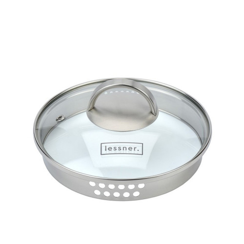  Кастрюля средней высоты с крышкой L876 4,5 л 22 см Lessner 55876-22