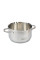  Каструля середньої висоти з кришкою L876 6 л 24 см Lessner 55876-24