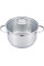  Каструля середньої висоти з кришкою L876 1,8 л 16 см Lessner 55876-16
