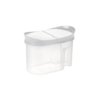  Контейнер для зберігання з подвійною кришкою со шкалой 4food 1 л 18,5x9,5x14 см Tescoma 896950