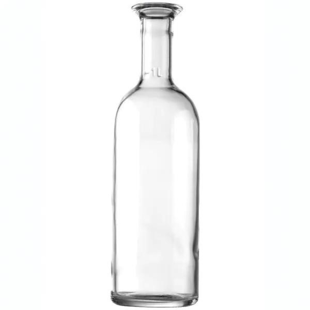  Карафа для міцного алкоголю без корка з міткою Olimpus 1 л Uniglass 65210