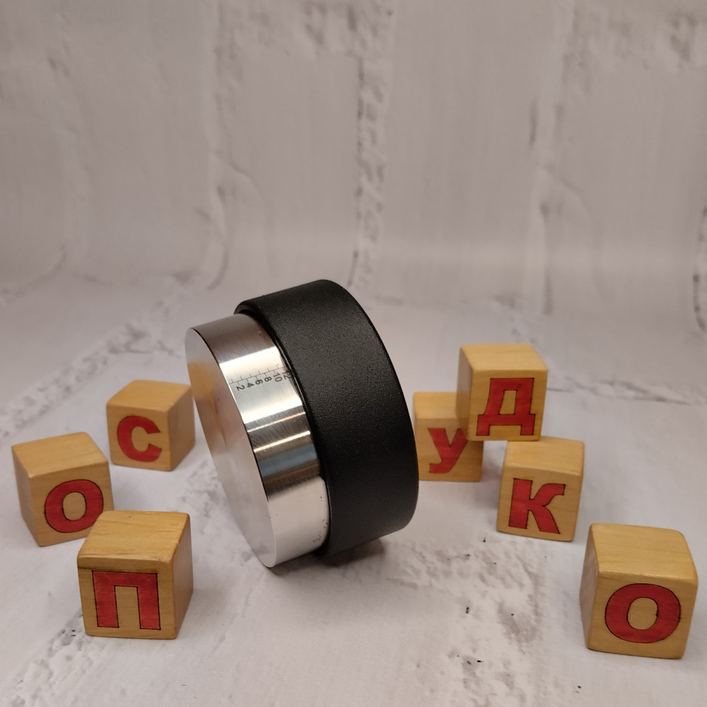  Пуш темпер плаский чорний Standard 58 мм VD 8561