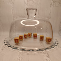  Блюдо кругле з кришкою Patisserie 26x15 см Pasabahce 96874