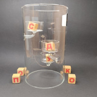  Свічник на три свічки цилиндр Thermo Wilmax WL-888906 / A