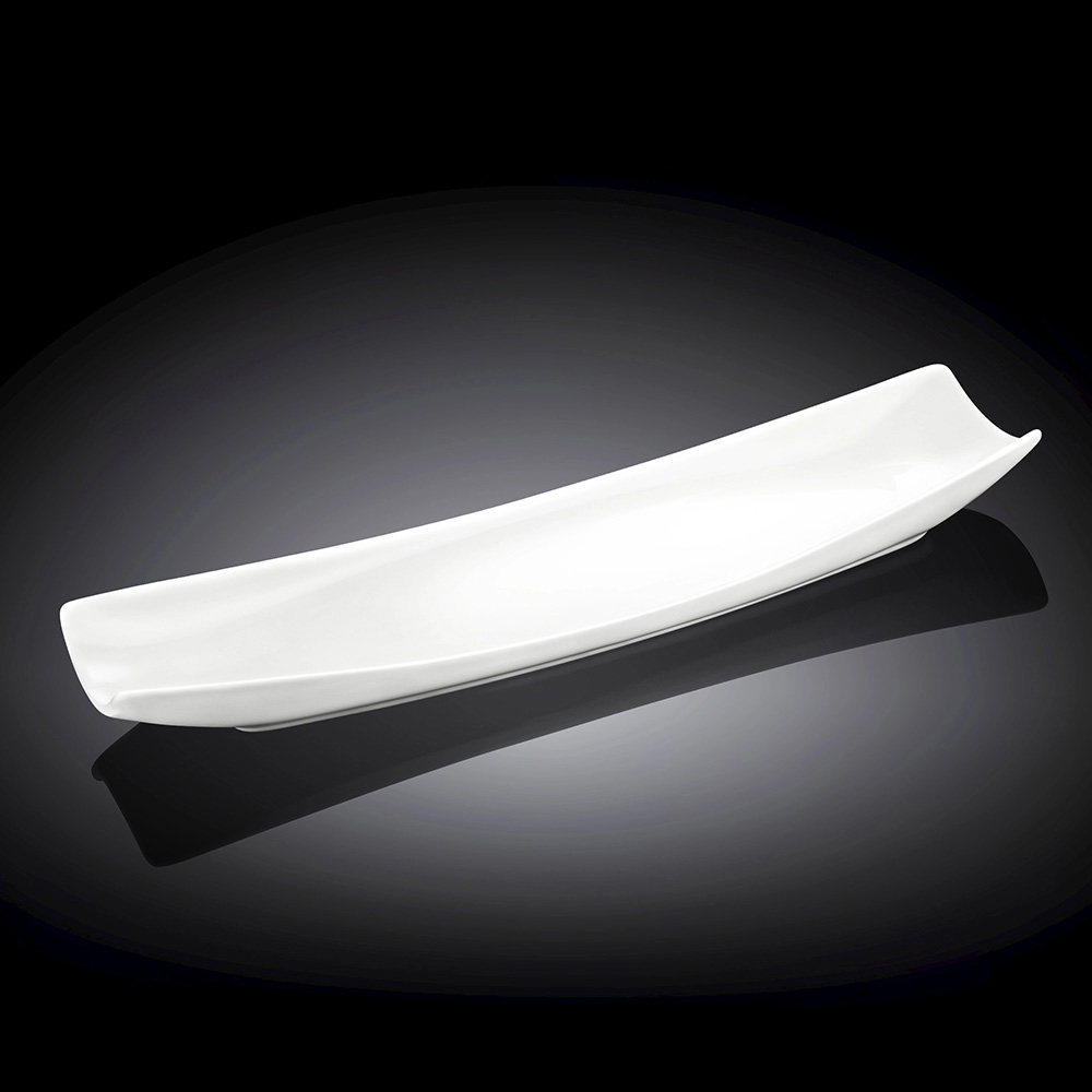  Блюдо прямокутне біле White 35x13 см Wilmax WL-992623 / A