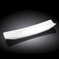  Блюдо прямоугольное белое White 35x13 см Wilmax WL-992623 / A