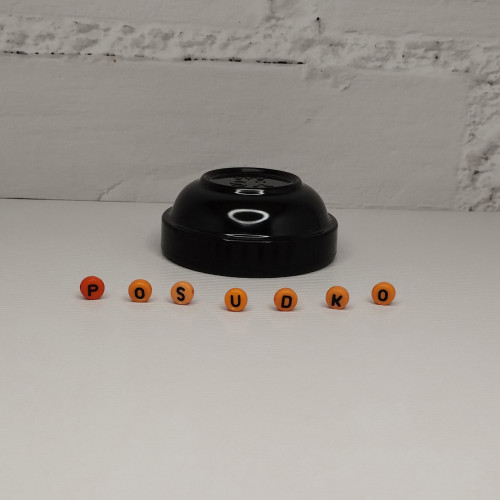  Соусник круглий чорний Stackable 40 мл 6 см One Chef
